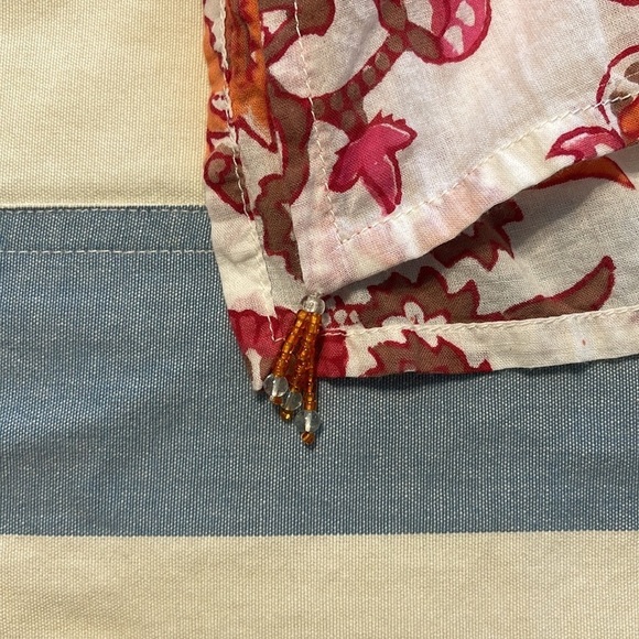 SOLD ON EBAY Roberta Roller Rabbit Amanda Kurta Orange size Medium - Picture 6 of 7